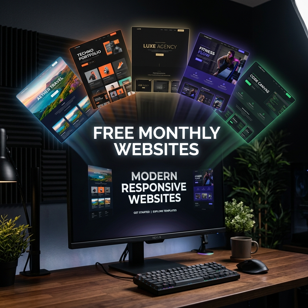 Free Monthly Websites